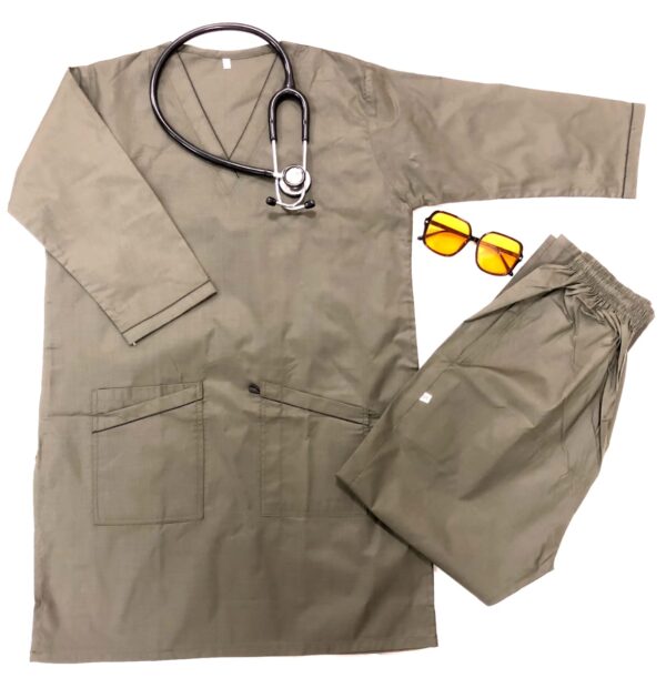 Customized Medical Scrubs For Men & Women (Light Brown)