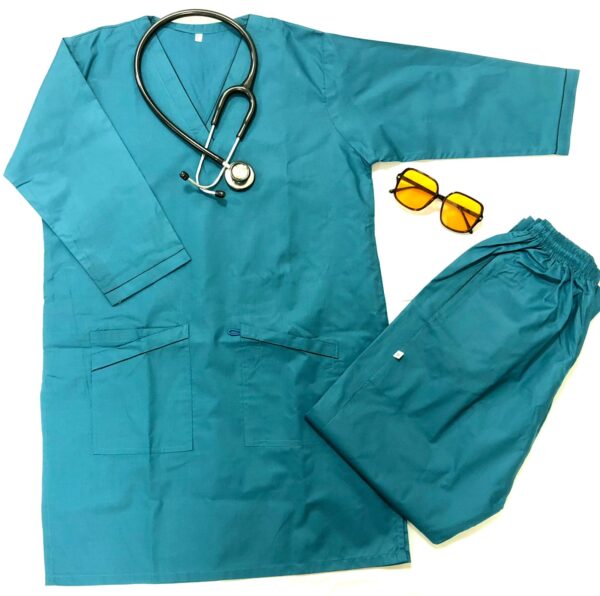 Customized Medical Scrubs For Men & Women (Blue)